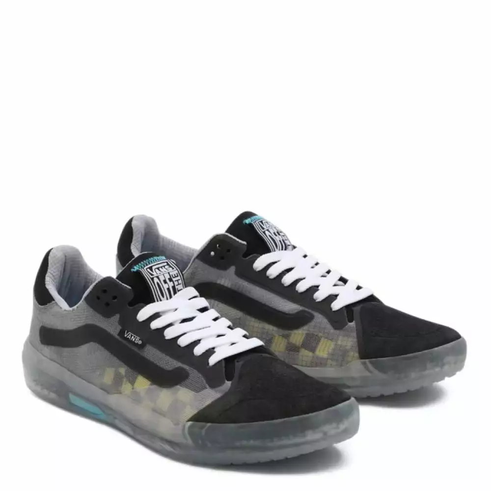 Vans Transparent EVDNT RW Ultimatewaffle In Frost Gray/Checkerboard 4 Vans Transparent EVDNT RW Ultimatewaffle In Frost Gray/Checkerboard - Image 2