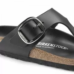 Birkenstock Women's Gizeh Big Buckle Leather In Black 12 Birkenstock Women's Gizeh Big Buckle Leather In Black -Outdoor Shoes Shop 1018776 detail 1 1100x