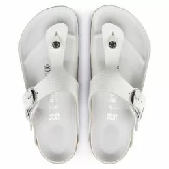 Birkenstock Women's Big Buckle Gizeh Leather In White 9 Birkenstock Women's Big Buckle Gizeh Leather In White -Outdoor Shoes Shop 1018885 4 1100x