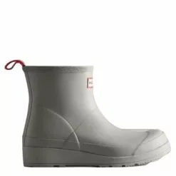 Hunter Women's Original Play Short Rain Boot In Zinc Grey