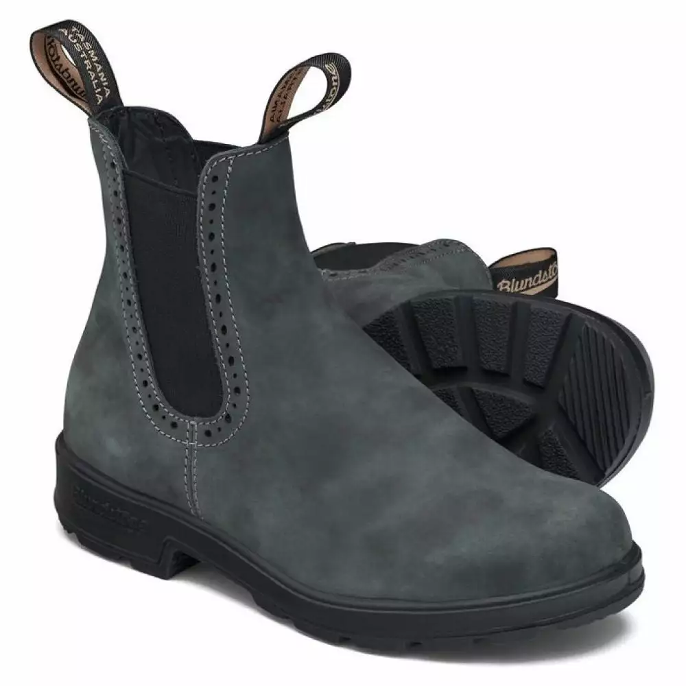 Blundstone Women's Original Hi Top 1630 In Rustic Black 5 Blundstone Women's Original Hi Top 1630 In Rustic Black - Image 3
