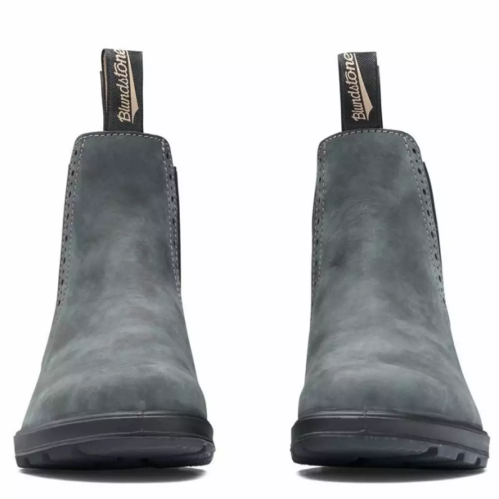 Blundstone Women's Original Hi Top 1630 In Rustic Black 6 Blundstone Women's Original Hi Top 1630 In Rustic Black - Image 4