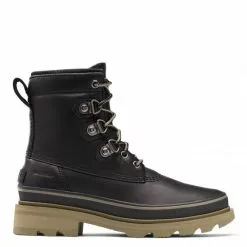 Sorel Women's Lennox Street Boot In Black/Sage