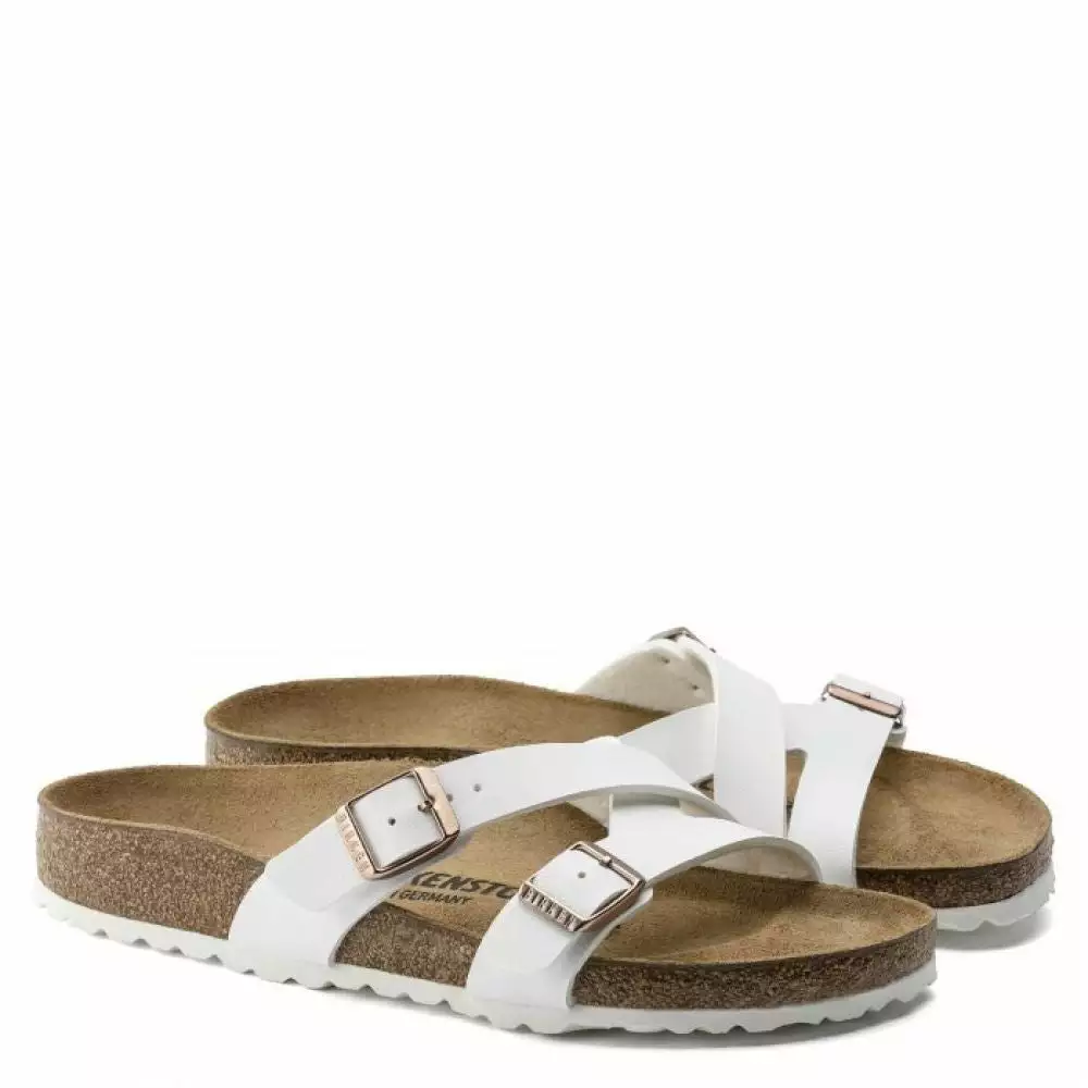 Birkenstock Yao Birko-Flor In White (Narrow Width) 4 Birkenstock Yao Birko-Flor In White (Narrow Width) - Image 2