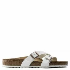 Birkenstock Yao Birko-Flor In White (Narrow Width)