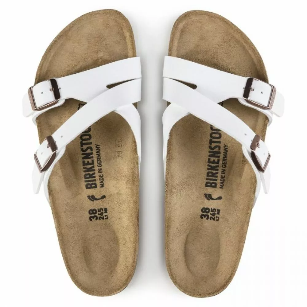 Birkenstock Yao Birko-Flor In White (Narrow Width) 5 Birkenstock Yao Birko-Flor In White (Narrow Width) - Image 3