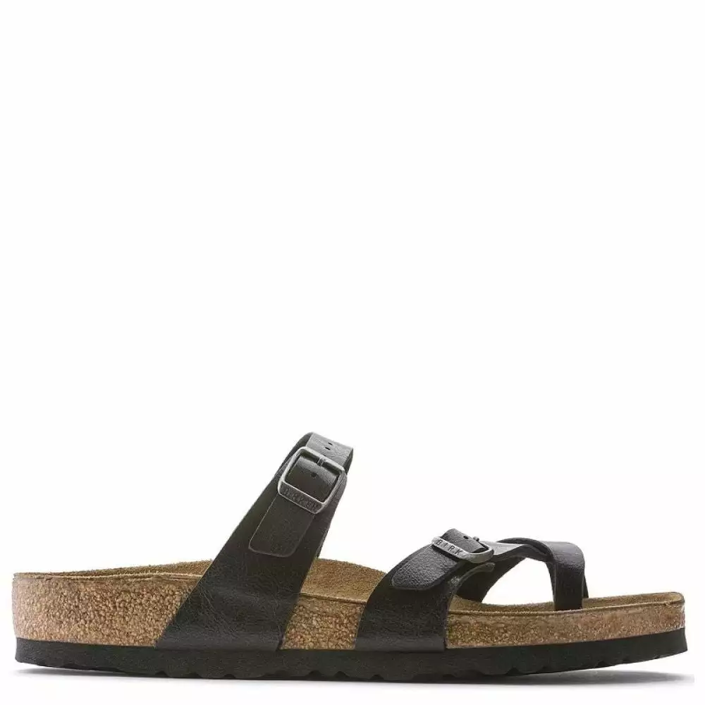 Birkenstock Mayari Birko-Flor Graceful In Licorice 3 Birkenstock Mayari Birko-Flor Graceful In Licorice