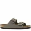 Birkenstock Arizona Birkibuc In Stone (Narrow Width) -Outdoor Shoes Shop 1 5 151213 side 1100x