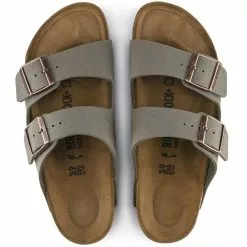 Birkenstock Arizona Birkibuc In Stone (Narrow Width) 8 Birkenstock Arizona Birkibuc In Stone (Narrow Width) -Outdoor Shoes Shop 1 5 151213 top 1100x