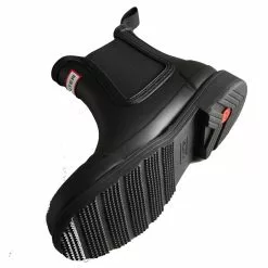 Hunter Women's Commando Chelsea Boots In Black -Outdoor Shoes Shop 20220114165736 prod ss22 org wfs1018rma blk 4 1100x