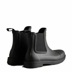 Hunter Women's Commando Chelsea Boots In Black -Outdoor Shoes Shop 20220114165927 prod ss22 org wfs1018rma blk 3 1100x