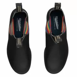 Blundstone Women's Original 2105 In Black With Rainbow Elastic And Contrast Stitching -Outdoor Shoes Shop 2105 5 1 1100x