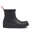 Hunter Women's Original Play Short Rain Boot In Black -Outdoor Shoes Shop 2 0 20180607141641 prod aw18 org wfs2020rma blk 1 1100x