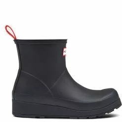 Hunter Women's Original Play Short Rain Boot In Black