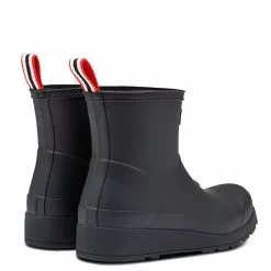 Hunter Women's Original Play Short Rain Boot In Black -Outdoor Shoes Shop 2 0 20180607141642 prod aw18 org wfs2020rma blk 3 1100x