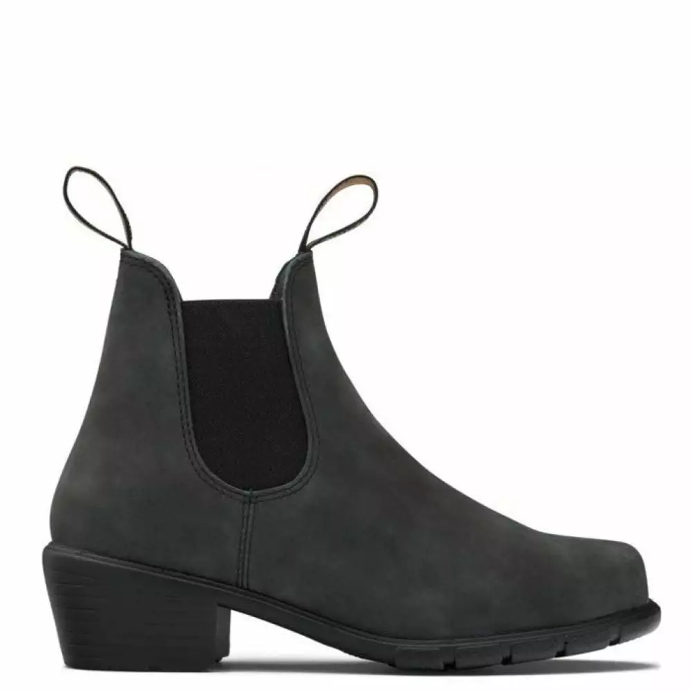 Blundstone Women's Series Heel 2064 In Rustic Black 4 Blundstone Women's Series Heel 2064 In Rustic Black - Image 2