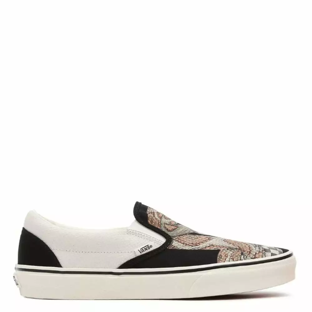 Vans Desert Classic Slip-On In Snake/Black 3 Vans Desert Classic Slip-On In Snake/Black