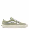 Vans Women's Pig Suede Old Skool In Moss Gray/Snow White -Outdoor Shoes Shop 4188 1 1100x