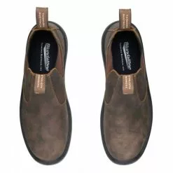 Blundstone Women's Non-Safety Work Boot 492 In Rustic Brown -Outdoor Shoes Shop 4 9 492 rusticbrown overhead 1024x10 0ac198cb eed1 4bb2 b8a3 f5d85ed66216 1100x