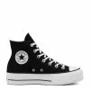 Converse Women's Chuck Taylor All Star Canvas Platform Hi In Black/White/White -Outdoor Shoes Shop 560845c a 107x1 2 1100x