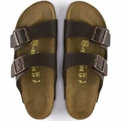 Birkenstock Arizona Birko-Flor In Dark Brown (Narrow Width) -Outdoor Shoes Shop 5 1 51703 top 1 1100x