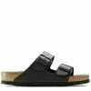 Birkenstock Arizona Softbed Birko-Flor In Black 2 Birkenstock Arizona Softbed Birko-Flor In Black -Outdoor Shoes Shop 5 5 551253 side 1100x