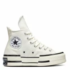 Converse Chuck 70 Plus Hi In Egret/Black/Egret