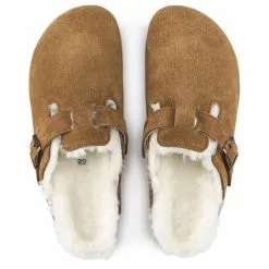 Birkenstock Boston Shearling In Mink -Outdoor Shoes Shop BI 1001140 508W 4 1100x