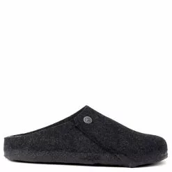 Birkenstock Women's Zermatt Shearling Wool Felt In Anthracite (Narrow Width)