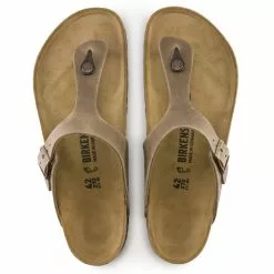 Birkenstock Women's Gizeh Oiled Leather In Tobacco Brown -Outdoor Shoes Shop BI 943811 634W 4 1100x