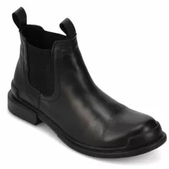 Bueno Women's Easy Leather Bootie In Black
