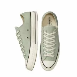 Converse Women's Chuck 70 Vintage Canvas Low In Summit Sage/Egret/Black -Outdoor Shoes Shop CN A02769C 3585 3 1100x