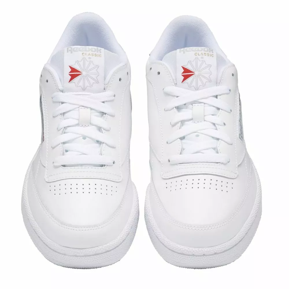 Reebok Women's Club C 85 In White/Sheer Grey 5 Reebok Women's Club C 85 In White/Sheer Grey - Image 3
