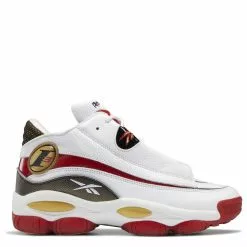Reebok Men's The Answer DMX Basketball Shoe In Ftwr White/Flash Red/Core Black