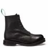 Solovair 8 Eye Derby Boot In Black Grain 2 Solovair 8 Eye Derby Boot In Black Grain -Outdoor Shoes Shop SV 551 BK SG 117 1 1100x