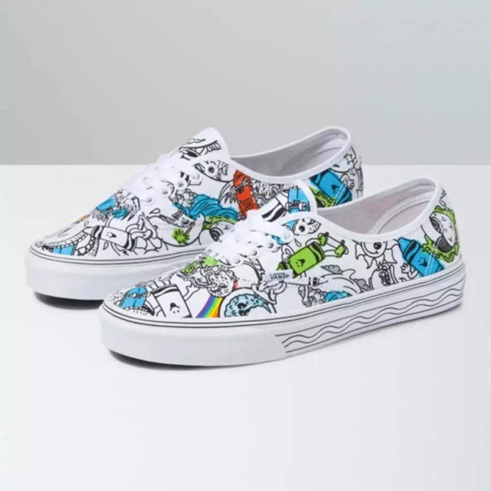 Vans X Crayola Authentic In DIY/Sketch Your Way 4 Vans X Crayola Authentic In DIY/Sketch Your Way - Image 2