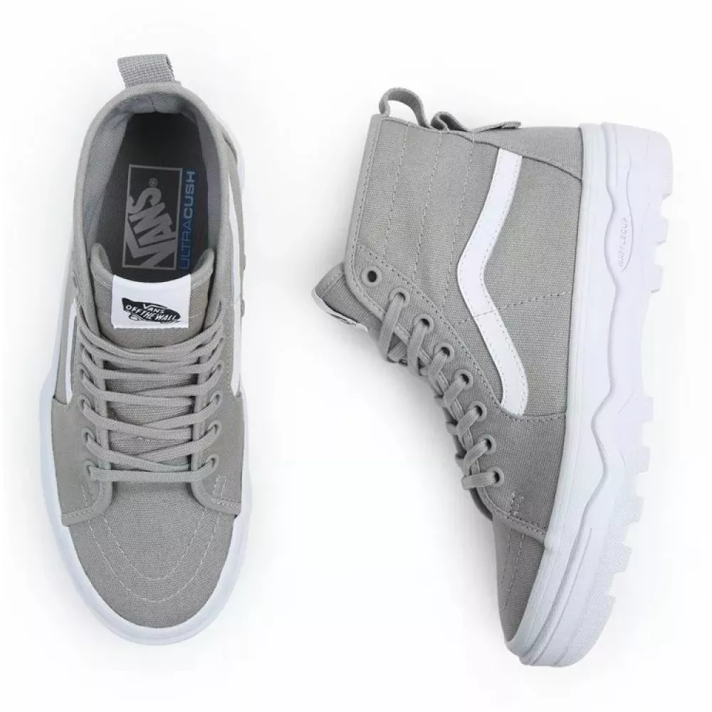 Vans Women's Sentry Sk8-Hi In Heavy Canvas Drizzle 5 Vans Women's Sentry Sk8-Hi In Heavy Canvas Drizzle - Image 3