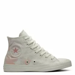 Converse Women's Chuck Taylor All Star Desert Floral High Top In Rust Pink