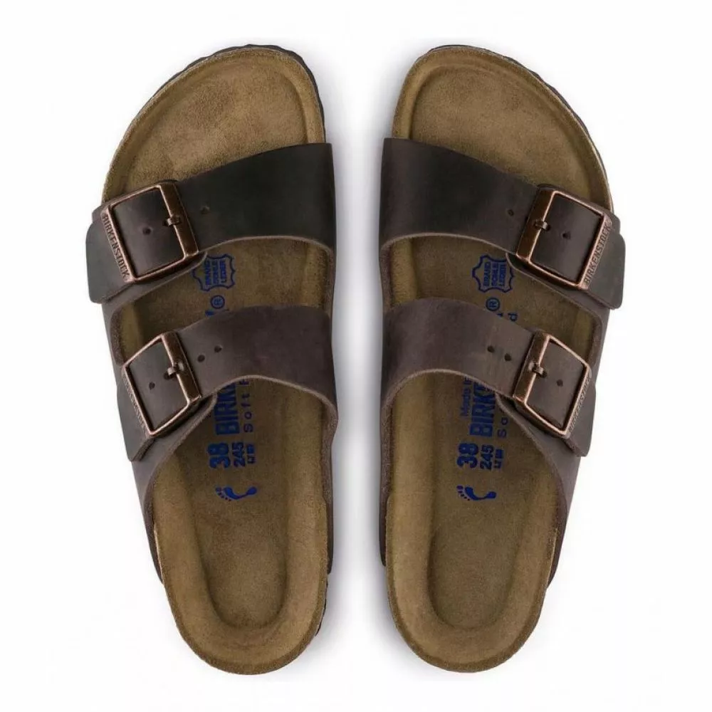 Birkenstock Arizona Softbed Oiled Leather In Habana (Narrow Width) 5 Birkenstock Arizona Softbed Oiled Leather In Habana (Narrow Width) - Image 3