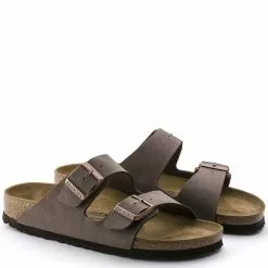 Birkenstock Arizona Birkibuc In Mocha (Narrow Width) -Outdoor Shoes Shop b i birkenstock arizona birko flor mocha 151183 3 1100x