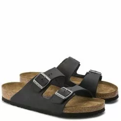 Birkenstock Arizona Softbed Oiled Leather In Black 8 Birkenstock Arizona Softbed Oiled Leather In Black -Outdoor Shoes Shop b i birkenstock arizona softbed oiled leather black 752481 3 1100x