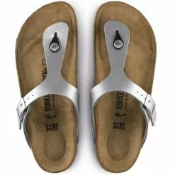 Birkenstock Gizeh Birko-Flor In Silver -Outdoor Shoes Shop b i birkenstock gizeh birk flor silver 43853 4 1100x