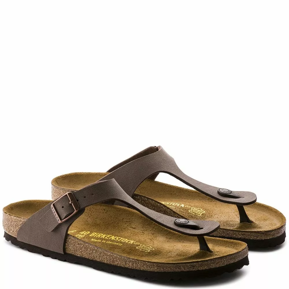 Birkenstock Gizeh Birko-Flor In Nubuck Mocha (Narrow Width) 5 Birkenstock Gizeh Birko-Flor In Nubuck Mocha (Narrow Width) - Image 3