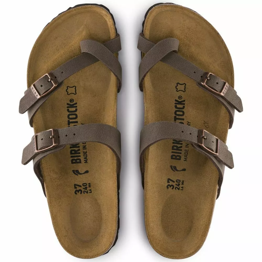 Birkenstock Mayari Birko-Flor Nubuck In Mocha 6 Birkenstock Mayari Birko-Flor Nubuck In Mocha - Image 4