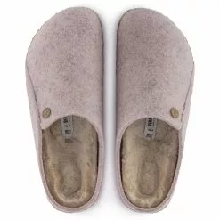 Birkenstock Women's Zermatt Shearling Wool Felt In Light Rose (Narrow Width) -Outdoor Shoes Shop bi 1023169 2096 3 1100x
