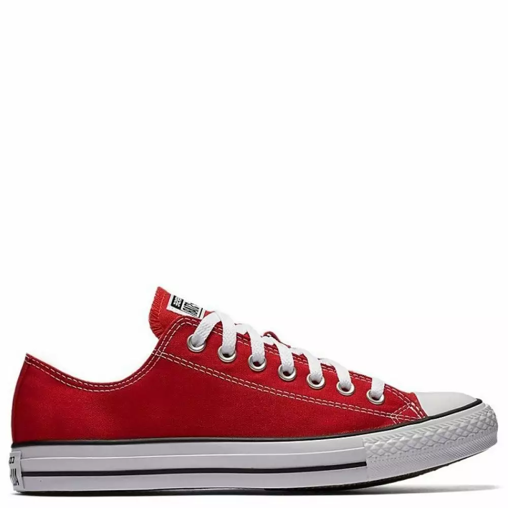 Converse Chuck Taylor All Star Low Top In Red 4 Converse Chuck Taylor All Star Low Top In Red - Image 2