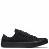 Converse Chuck Taylor All Star Mono Canvas Low Top In Black Monochrome -Outdoor Shoes Shop c o converse chuck taylor all star monochrome canvas low top black m5039 1 1 1100x