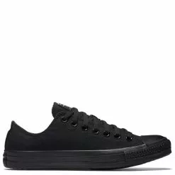Converse Chuck Taylor All Star Mono Canvas Low Top In Black Monochrome