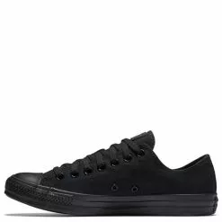 Converse Chuck Taylor All Star Mono Canvas Low Top In Black Monochrome -Outdoor Shoes Shop c o converse chuck taylor all star monochrome canvas low top black m5039 3 2 1100x