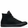 Converse Chuck Taylor All Star Mono Canvas High Top In Black Monochrome -Outdoor Shoes Shop c o converse chuck taylor all star monochrome high top black m3310 3 1100x